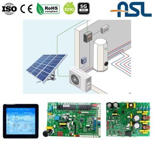 Single/Three Phase 3-4kw Inverter PCB PCBA Solar Charge System Grid Power Hybrid Supply Controller for Heat Pump & Water Heater Compressor Drive