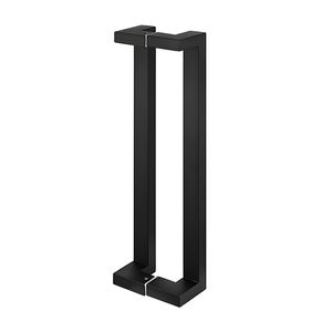 China Factory Custom Shower Door Handle Sturdy Stainless Steel Door Handle Push Pull Handle for Bathroom/Toilet/Shower Room