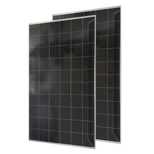 Aiko 390W 395W 400W Poly Solar Cells Solar Panels Micro Crack Resistance for Home Roof Tiles, Solar Projects