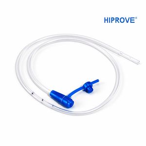 Comfortable Patient Care Transparent Tubing Standard Connector Feeding Tube for Medical Treatment