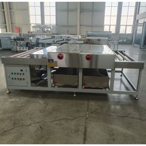 Horizontal Glass Washer Dryer Automatic Glass Cleaning and Drying Equipment