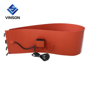 110V 220V 700W 1000W 1200kw Electric Flexible Barrel Band Rubber Oil Silicone Rubber Heater Drum for Fermentation