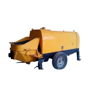 Construction Machinery Electric Diesel Small Trailer Mini Concrete Pump