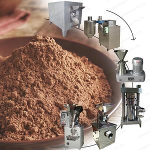 Semi-Automatic Cocoa Powder Production Line Making Machinery