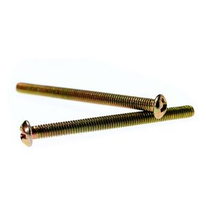 Cold Heading Stainless Steel Long Half Round Head Cross Screws