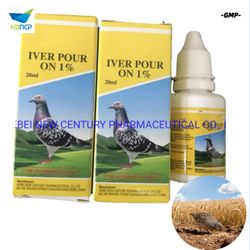 China GMP Factory Direct 1% Ivermectin Dropper Pour on for Bird