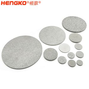 Microns Porous Metal 316L Sintered Stainless Steel Disc Filter
