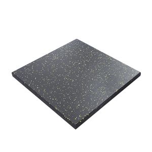 Eco Friendly Anti-Slip Gym Protective Floor Mat Rubber Gym Fitness Flooring Tiles for Indoor Use