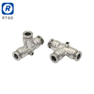 Push-in Fitting Pneumatic Connector for Fluid Air Water Steam-for Food Industry Use