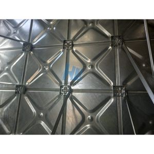 Hot DIP Galvanized Pressed Steel Storage Tank Price Large 10000 Liter HDG Water Tank