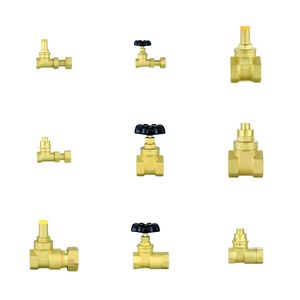 Brass Valves Assortment: Ball, Control, Gas, Gate, Solenoid Valves for Building Plumbing, HVAC & Light, Factory Price Sanitary Ware Brass Toile