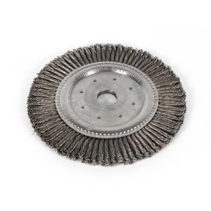 Twisted Knot Wheel Brushes with Holes Stringer Bead
