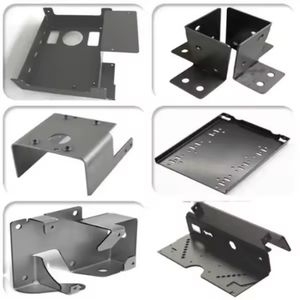 Custom Metal Stainless Steel Aluminum Components Parts Stamping Bending Welding Laser Cutting Sheet Metal Fabrication with No MOQ Fast Delivery