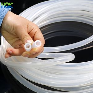Food Grade Silicone Hose Platinum Vulcanized High Elasticity Silicone Rubber Clear Tubes
