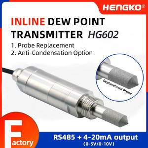 Hg602 Industry Anti-Condensation -60 to 80º C 4-20mA RS485 Dew Point Transmitter