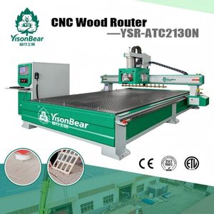 High Quality Table Top CNC Router Machine Atc Spindle Gear Core Components High Efficiency MDF Wood Furniture Making Equipment