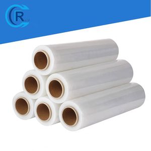 Clear Package Pre Stretched 15"X 1500 FT 4 Rolls Stretching Wrap Film Clear Cling Plastic for Moving and Packaging Stretch Wrap