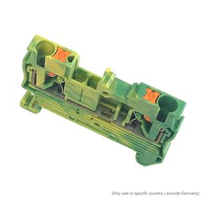 PT2, 5-PE Phoenix Push in Feed Through Ground Wire Connector Terminal Blocks