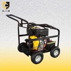 250bar 3600psi Portable High-Pressure Washer Jet Cleaner Powred by 10HP Diesel Air-Cooled Engine