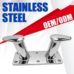 Stainless Steel Boat Accessories Precision Casting Horn Bollard for Boat/Yacht/Ship