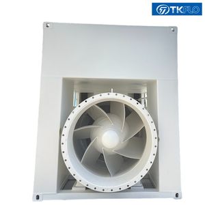 Mobile Pumping Station Submersible Sewage Mix-Flow Water Floating Pump for Flood Control