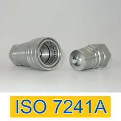 Naiwo Qrc Type a Fast Release Coupling Hydraulic Quick Coupler 1"NPT Quick Connector (steel)