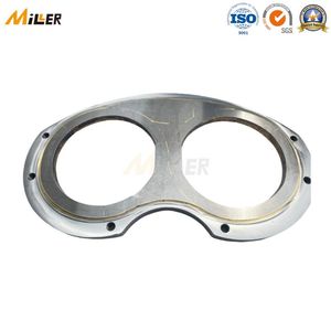 Hot Sale for Concrete Pump Maintenance Industry Putzmeister Spare Part Spectacle Wear Plate Quality Assured 519314