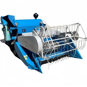 4lz-0.6 Mini Rice & Wheat Harvesting Machine Combine Harvester