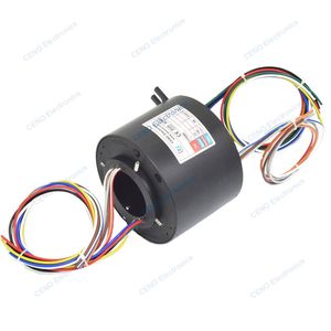 Through Hole Power Slip Ring with ID50mm and Optional Rotating Electrical Joint
