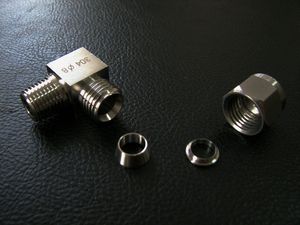 Stainless Steel Union Connector, Union Connector Tee, Union Connector Elbow