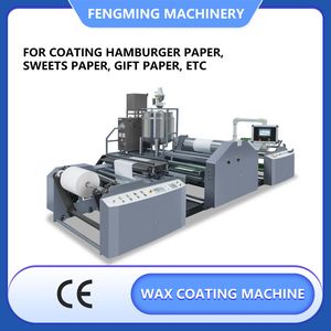 Candy Gift Kraft Hamburger Paper Bees Wax Paraffin Coating Machine Single Side Waxen Coater Beeswax Wraps Making Equipment