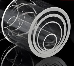 High Purity Quartz Glass Fused Silica Tubes Boroslicate Glass Tubes