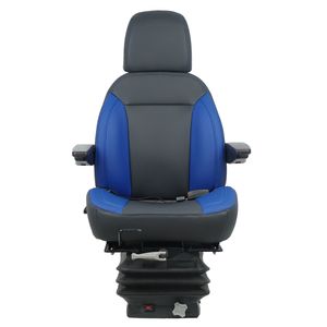 Agricultural & Construction Machine Suspension Tractor Seat with Seat Belt for Replacement