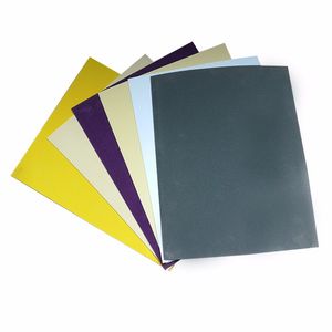 0.4 mm Gray Color Flocked Plastic Polystyrene Sheet for Thermoforming