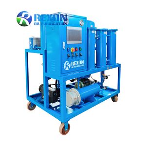Vacuum Lubricating Oil Filtration System, Machine Tool Lubricating Oil Purification, on-Site Oil Dehydration Unit 600lph