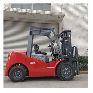High Quality Automatic Fork Lift Truck 3 Ton Diesel Forklift for Sale