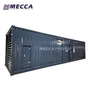 Containerized 1MW 1500kw 2000kw 2500kw 3000kw Cummins Diesel Generator Genset with Stamford/Leroy Somer Alternator