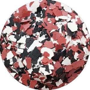 Colorful 1-3 mm and 3-5 mm Resin Mica Chips for Floors