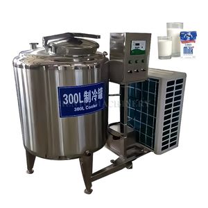 Stainless Steel 304 Milk Cooler Chiller / Milk Cooling Tank