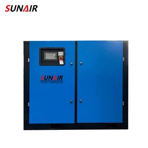 Industrial 37kw 50HP 8bar 10bar Two Stage VSD Permanent Magnet Screw Air Compressor