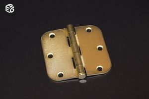 Heavy Duty Iron Cabinet Door Hinges - Industrial Grade Furniture Hardware Hinge for Windows & Doors