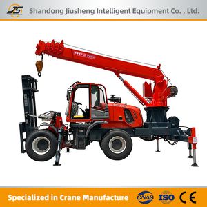 Dual-Purpose Forklifts Hydraulic Forklift Crane 6-8t Telescopic Forklift Crane