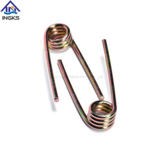 Hair Clip Stainless Steel Alloy Steel Coil Straight Arms Torsion Spring
