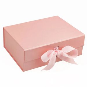 High-Quality Custom Eco Friendly Gift Box a Rigid Cardboard Collapsible and Reusable Gift Box for Girls