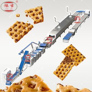 Fully Automatic Soda Hard Sandwich Biscuit Machine Manufacturer Biscuit Production Line