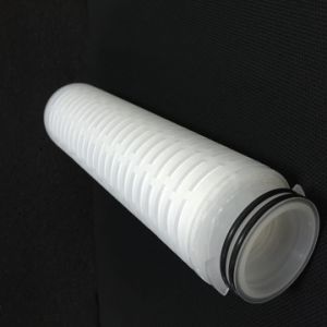 0.1 Micron PP/ Glass Fiber Membrane Pleated Water Filter Cartridge for Water Treatment