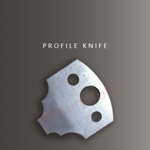 Woodworking High Alloy Steel Profile Knives and Deflectors / Limiters 40*4mm 50*4mm for Cutter Heads Router Head