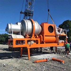 Lqy Mobile and Portable Small Ready-Mixed Asphalt Mixing Plant Has Stable Quality