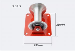 Heavy Duty Straight Line Steel Cable Pulling Roller Electric Cable Pulley