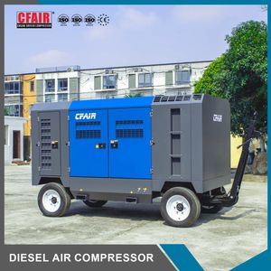 830cfm 150psi High Pressure Air Compressor Portable Diesel UAE
